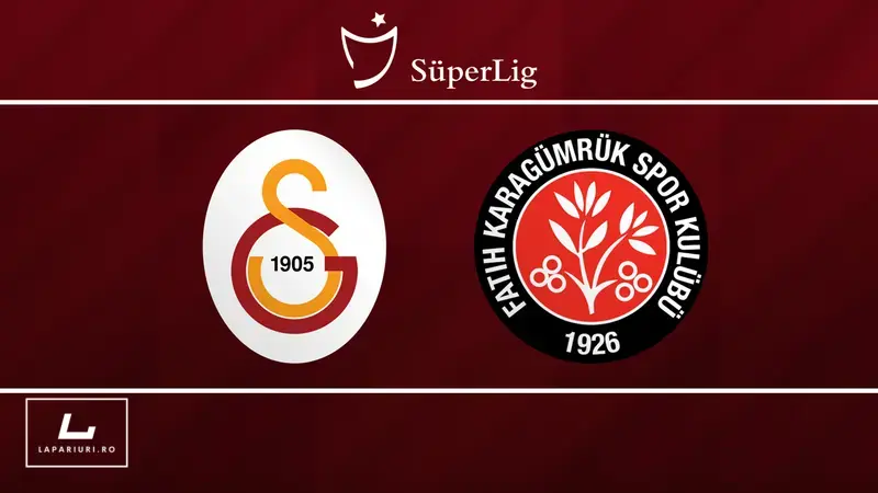 Galatasaray - Fatih Karagumruk ponturi pariuri fotbal 15.08.2025