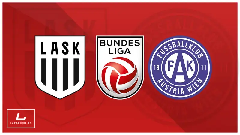 LASK - Austria Vienna ponturi pariuri fotbal 17.08.2025
