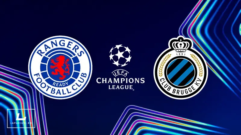 Rangers - Club Brugge ponturi pariuri fotbal 19.08.2025