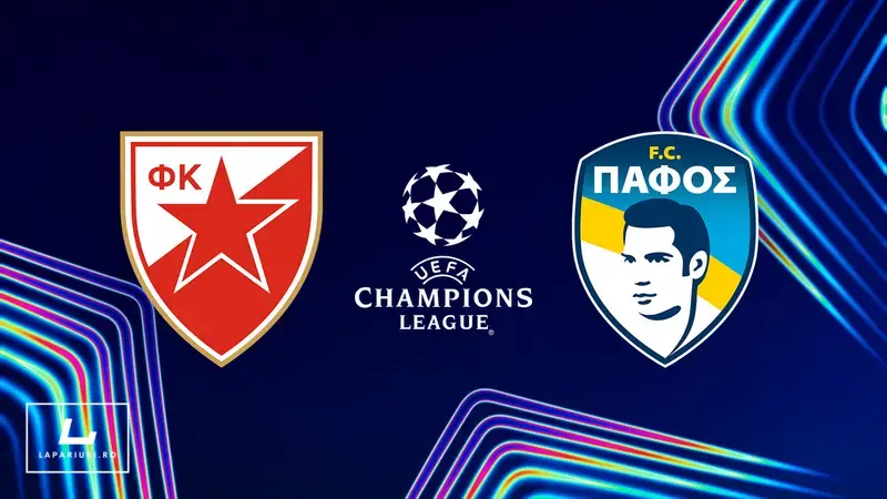 Crvena Zvezda - Pafos ponturi pariuri fotbal 19.08.2025