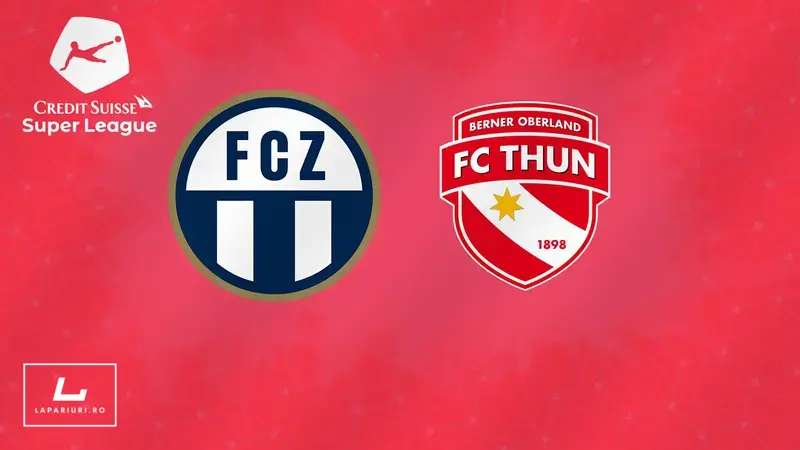 Zurich - Thun ponturi pariuri fotbal 23.08.2025