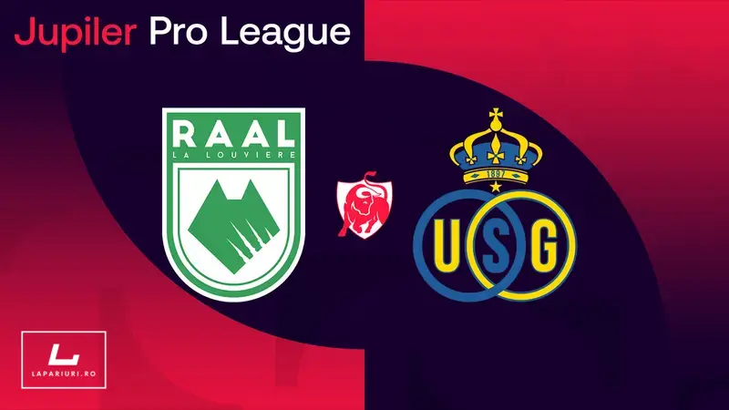 RAAL La Louviere - Union SaintGilloise ponturi pariuri fotbal 24.08.2025