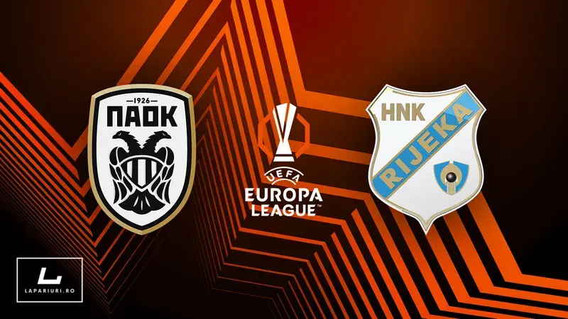 PAOK - Rijeka ponturi pariuri fotbal 28.08.2025
