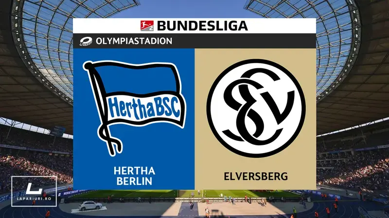 Hertha - Elversberg ponturi pariuri fotbal 29.08.2025