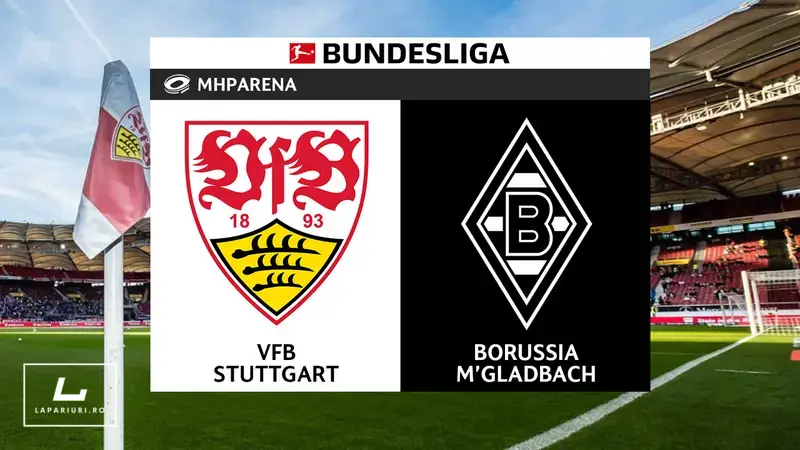 Stuttgart - Borussia Monchengladbach ponturi pariuri fotbal 30.08.2025