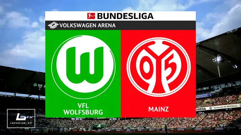 Wolfsburg - Mainz ponturi pariuri fotbal 31.08.2025