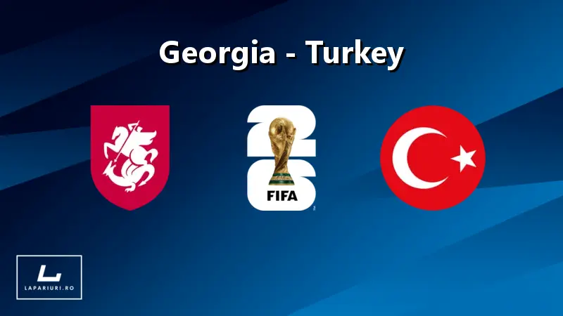 Georgia - Turkey ponturi pariuri fotbal 04.09.2025