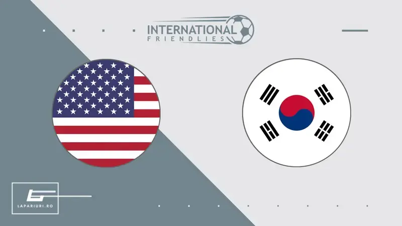 USA - South Korea ponturi pariuri fotbal 06.09.2025