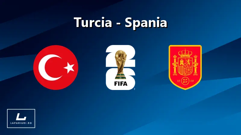 Turkey - Spain ponturi pariuri fotbal 07.09.2025
