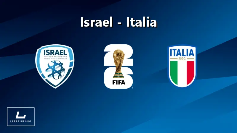 Israel - Italy ponturi pariuri fotbal 08.09.2025