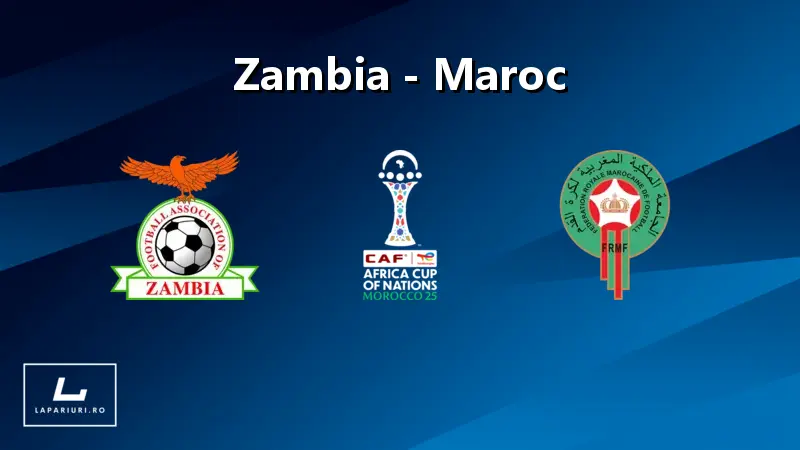 Zambia - Morocco ponturi pariuri fotbal 29.12.2025