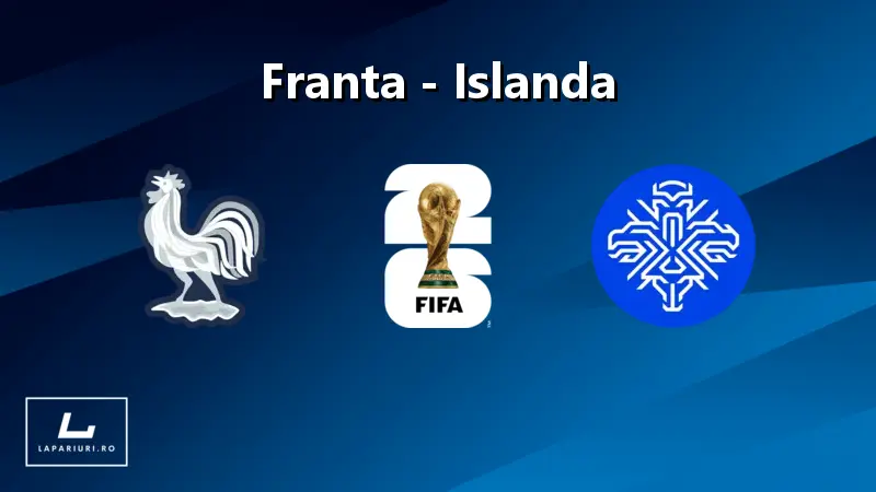 France - Iceland ponturi pariuri fotbal 09.09.2025
