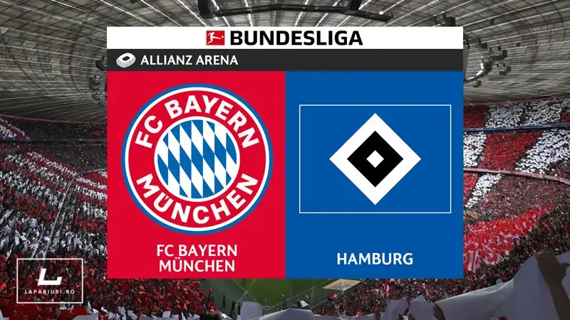 Bayern Munich - Hamburg ponturi pariuri fotbal 13.09.2025
