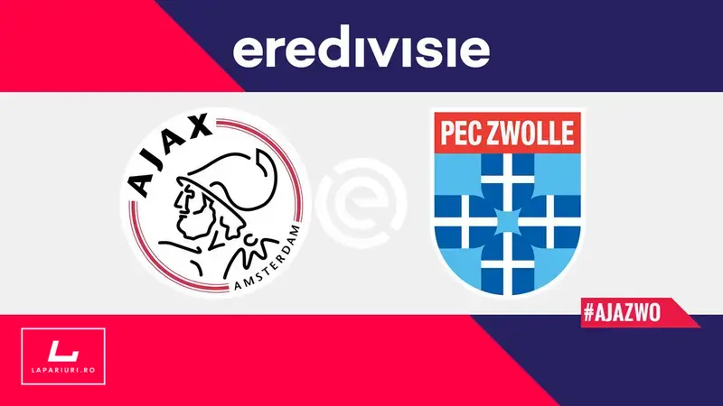 Ajax - PEC Zwolle ponturi pariuri fotbal 13.09.2025