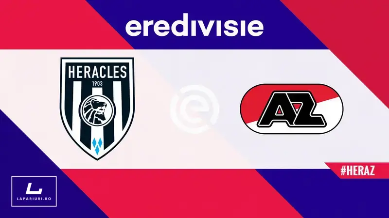 Heracles Almelo - AZ Alkmaar ponturi pariuri fotbal 14.09.2025
