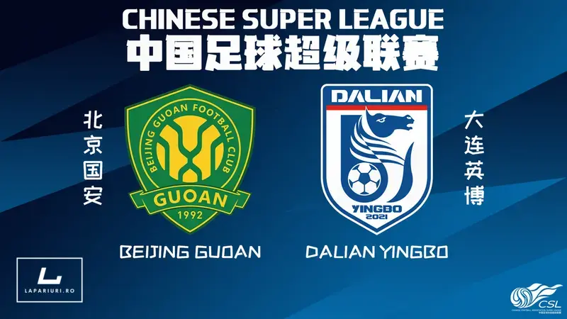 Beijing Guoan - Dalian Yingbo ponturi pariuri fotbal 26.09.2025