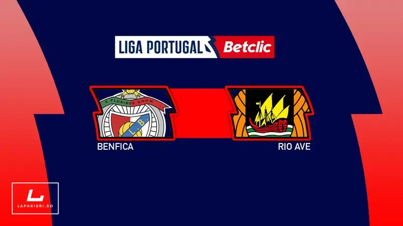 Benfica - Rio Ave ponturi pariuri fotbal 23.09.2025