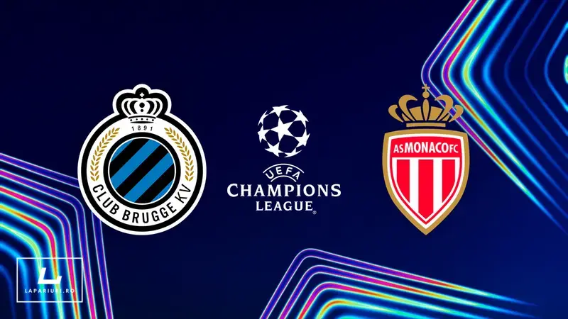Club Brugge - Monaco ponturi pariuri fotbal 18.09.2025