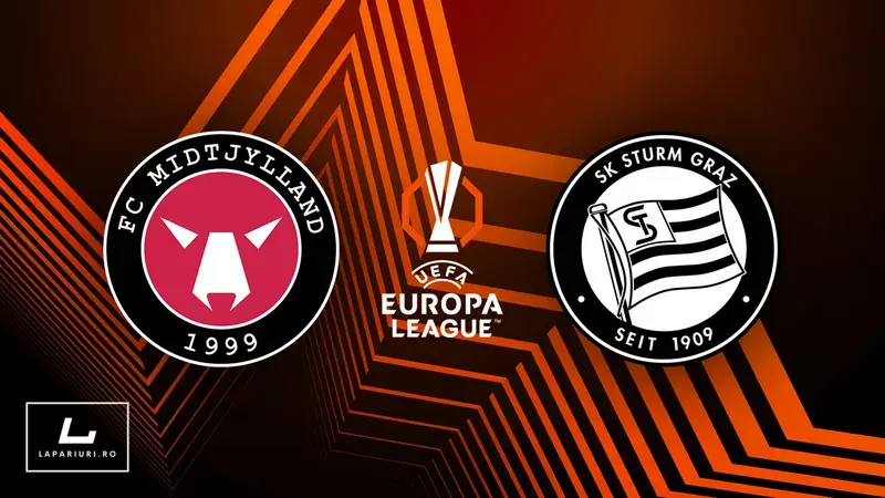FC Midtjylland - Sturm Graz ponturi pariuri fotbal 24.09.2025