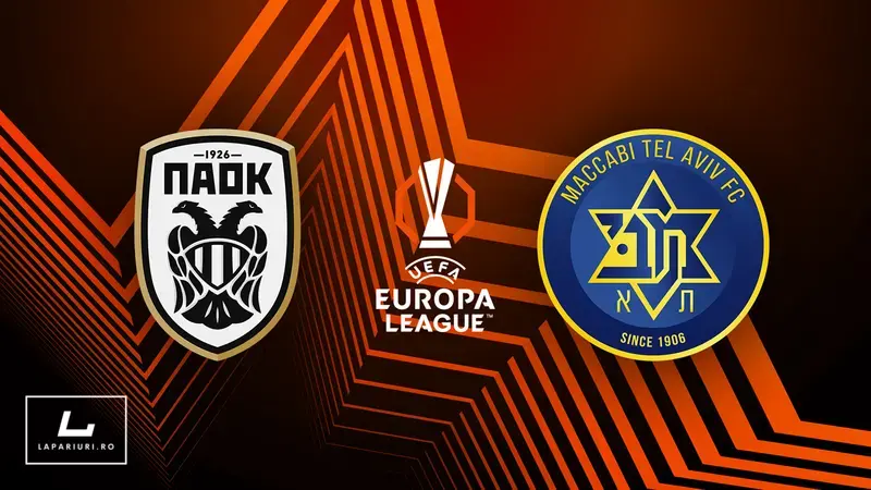 PAOK - Maccabi Tel Aviv ponturi pariuri fotbal 24.09.2025