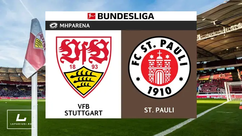 Stuttgart - St Pauli ponturi pariuri fotbal 19.09.2025