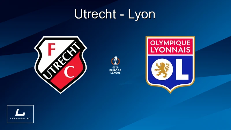 Utrecht - Lyon ponturi pariuri fotbal 25.09.2025