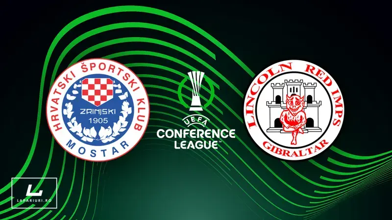 Zrinjski Mostar - Lincoln Red Imps ponturi pariuri fotbal 02.10.2025