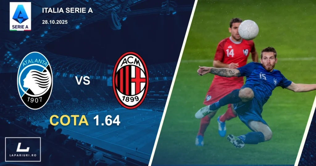 Atalanta - AC Milan ponturi pariuri fotbal 28.10.2025
