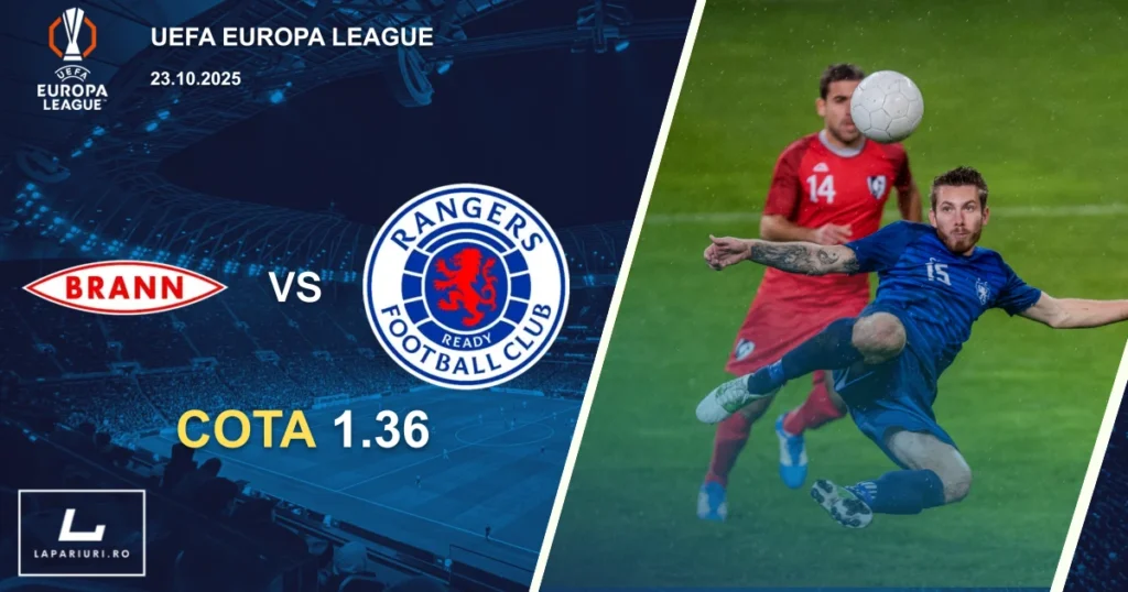 Brann - Rangers ponturi pariuri fotbal 23.10.2025