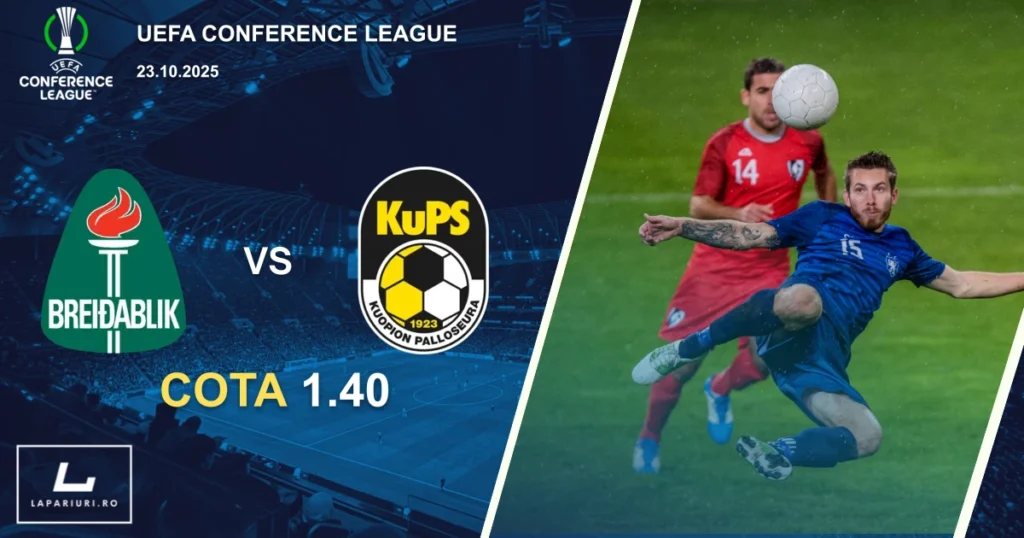 Breidablik - KuPS ponturi pariuri fotbal 23.10.2025
