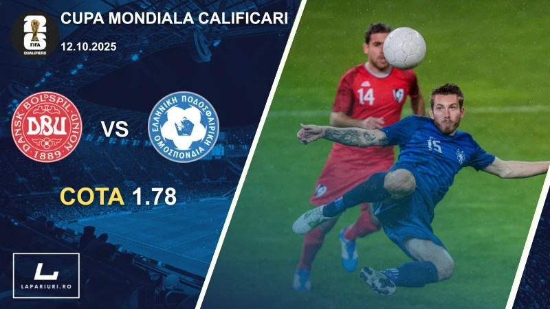 Danemarca - Grecia ponturi pariuri fotbal 12.10.2025
