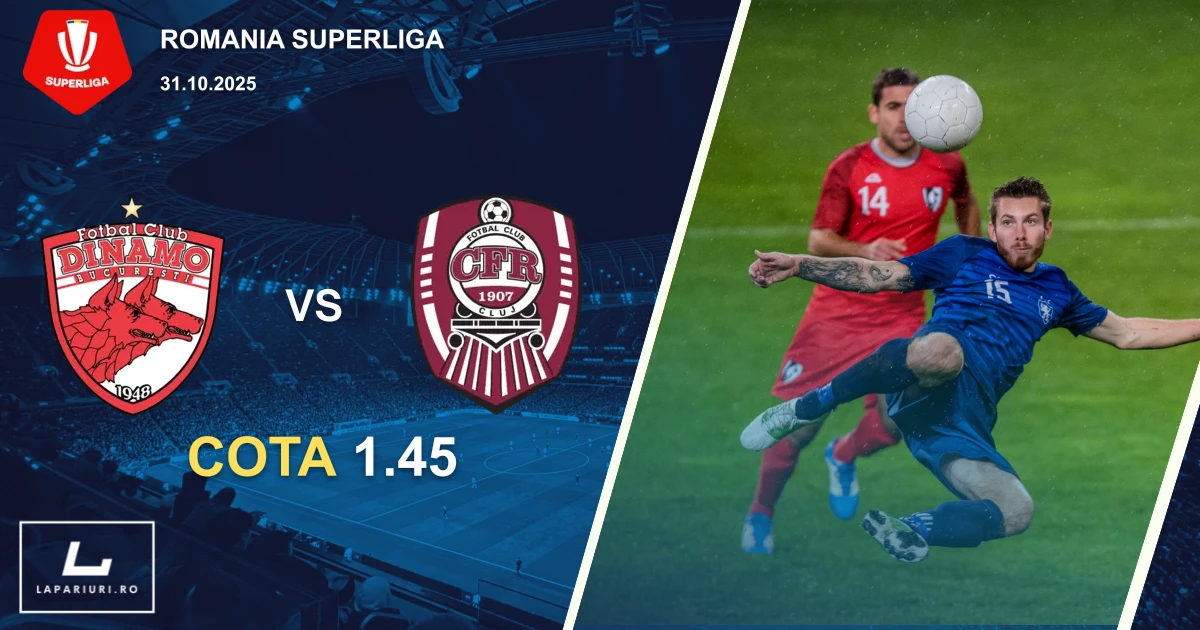 Dinamo Bucuresti_CFR Cluj_ponturi_pariuri_fotbal_31102025