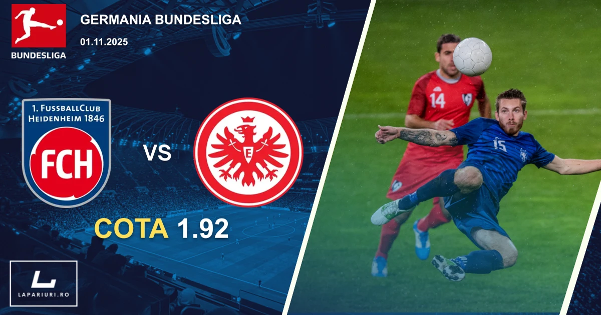 FC Heidenheim_Eintracht Frankfurt_ponturi_pariuri_fotbal_01112025