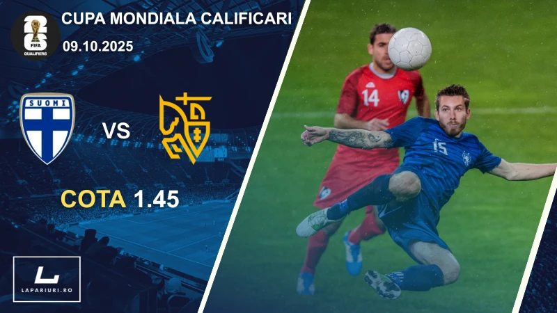 Finlanda - Lituania ponturi pariuri fotbal 09.10.2025
