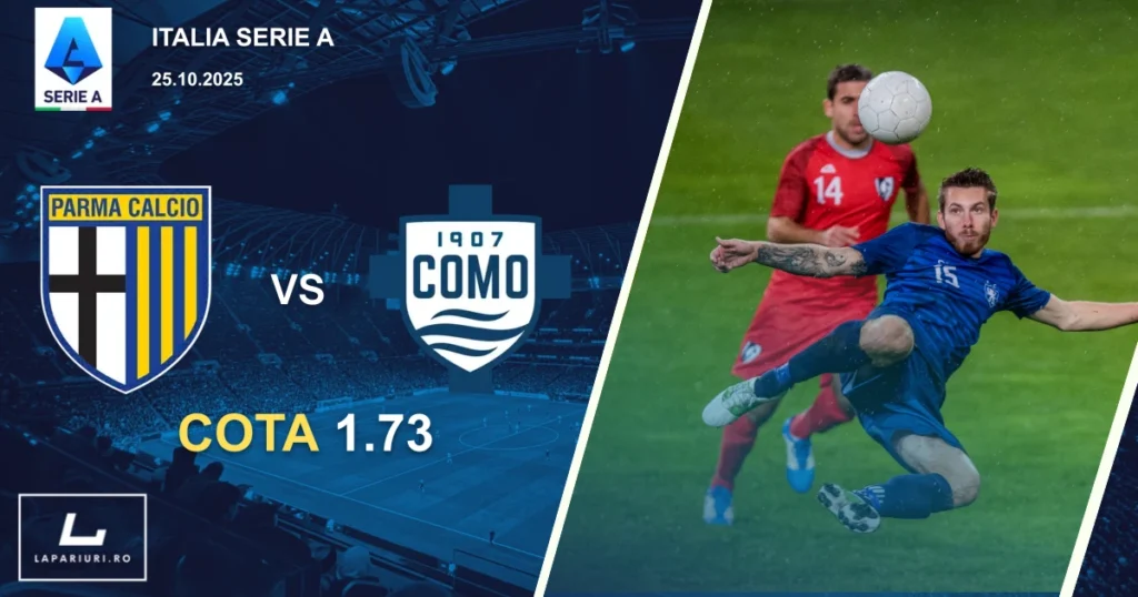Parma - Como ponturi pariuri fotbal 25.10.2025