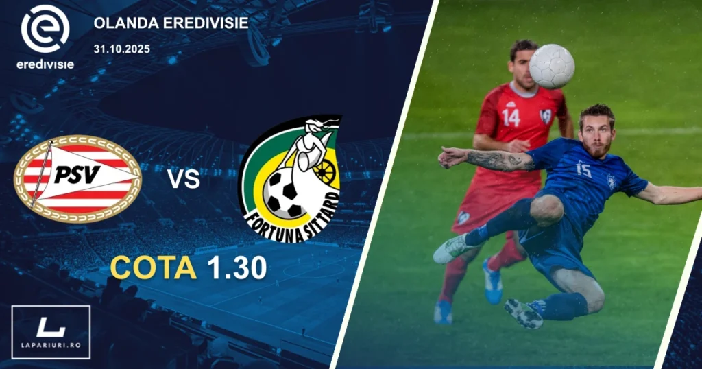PSV Eindhoven_Fortuna Sittard_ponturi_pariuri_fotbal_31102025