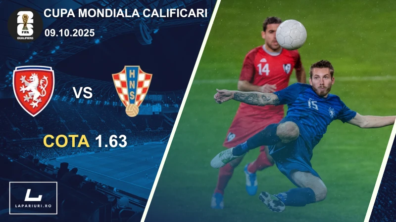 Republica Cehă - Croația ponturi pariuri fotbal 09.10.2025