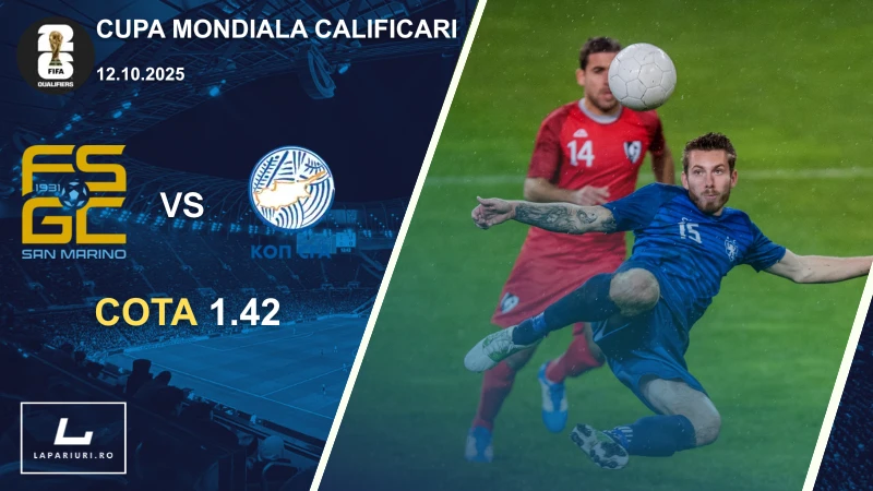 San Marino - Cipru ponturi pariuri fotbal 12.10.2025