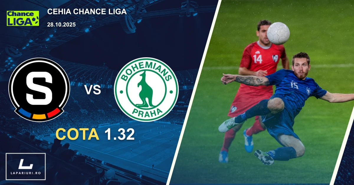 Sparta Prague - Bohemians 1905 ponturi pariuri fotbal 28.10.2025