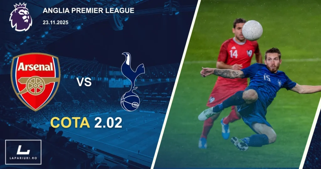 Arsenal_Tottenham Hotspur_ponturi_pariuri_fotbal_23112025