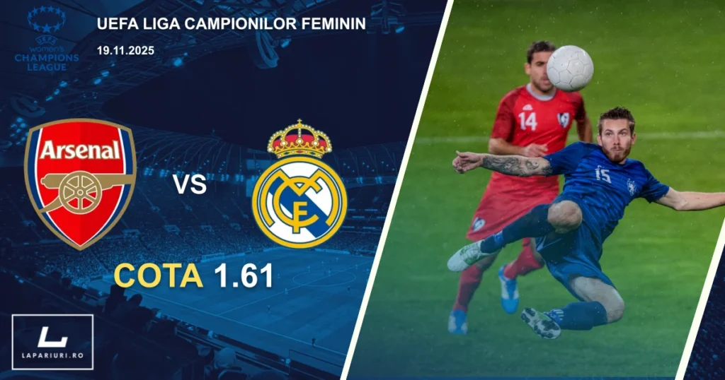 Arsenal WFC_Real Madrid Femenino_ponturi_pariuri_fotbal_19112025