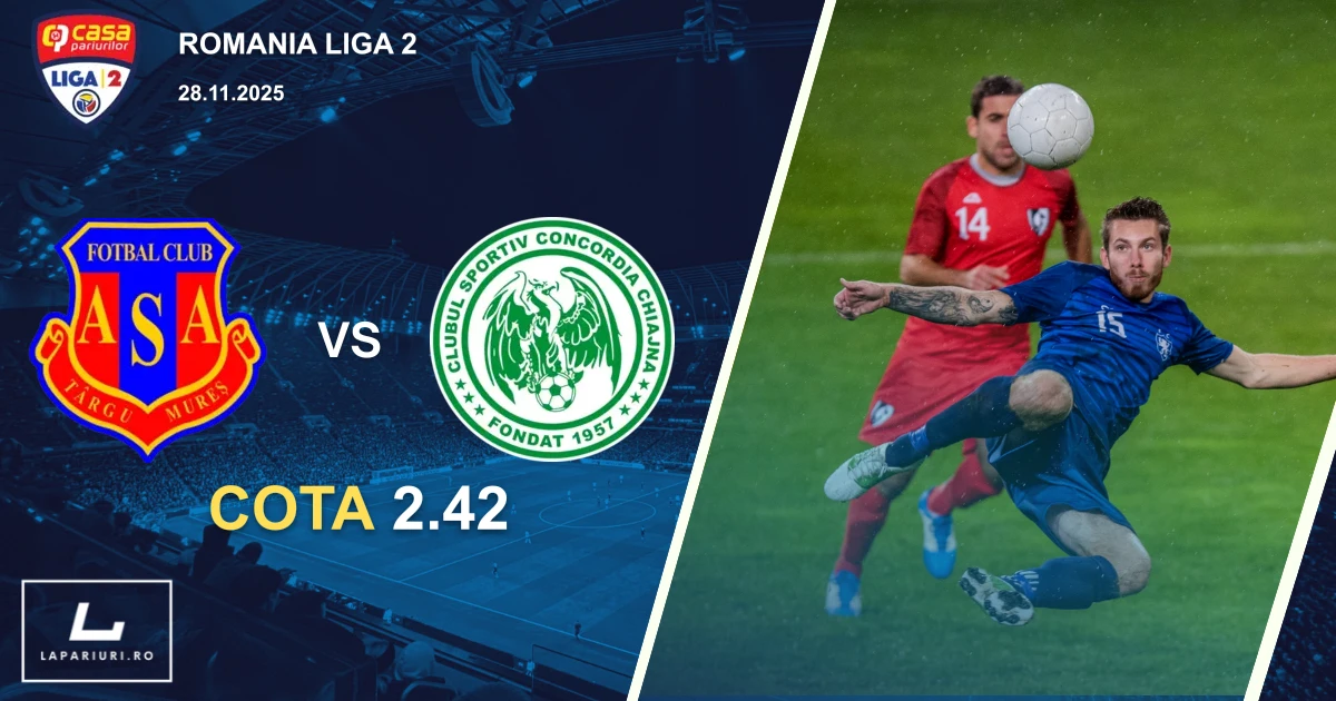 ASA Targu Mures_Concordia Chiajna_ponturi_pariuri_fotbal_28112025