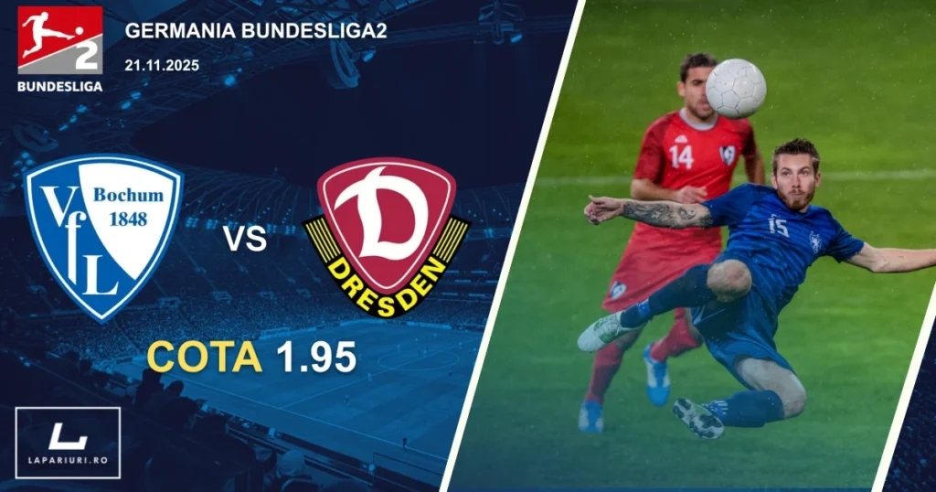 Bochum_Dynamo Dresden_ponturi_pariuri_fotbal_21112025