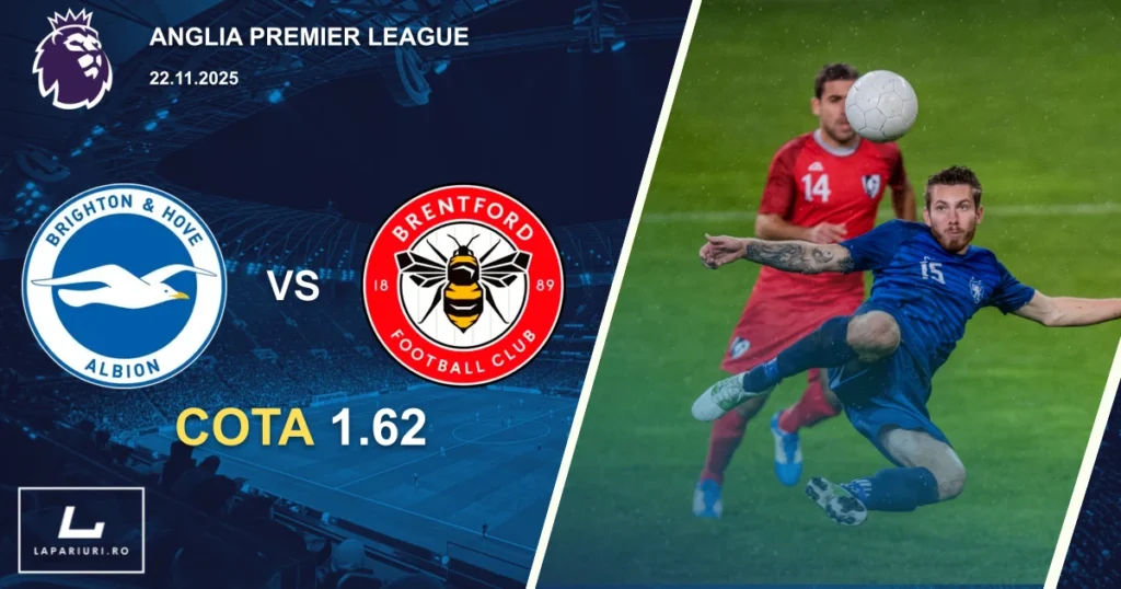 Brighton and Hove Albion_Brentford_ponturi_pariuri_fotbal_22112025