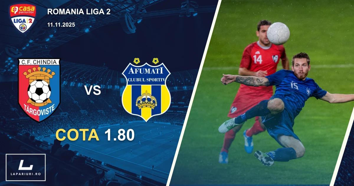 Chindia Targoviste_Afumati_ponturi_pariuri_fotbal_11112025