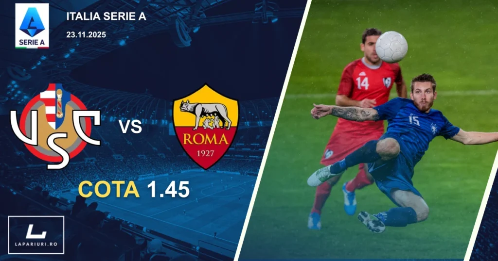 Cremonese_Roma_ponturi_pariuri_fotbal_23112025
