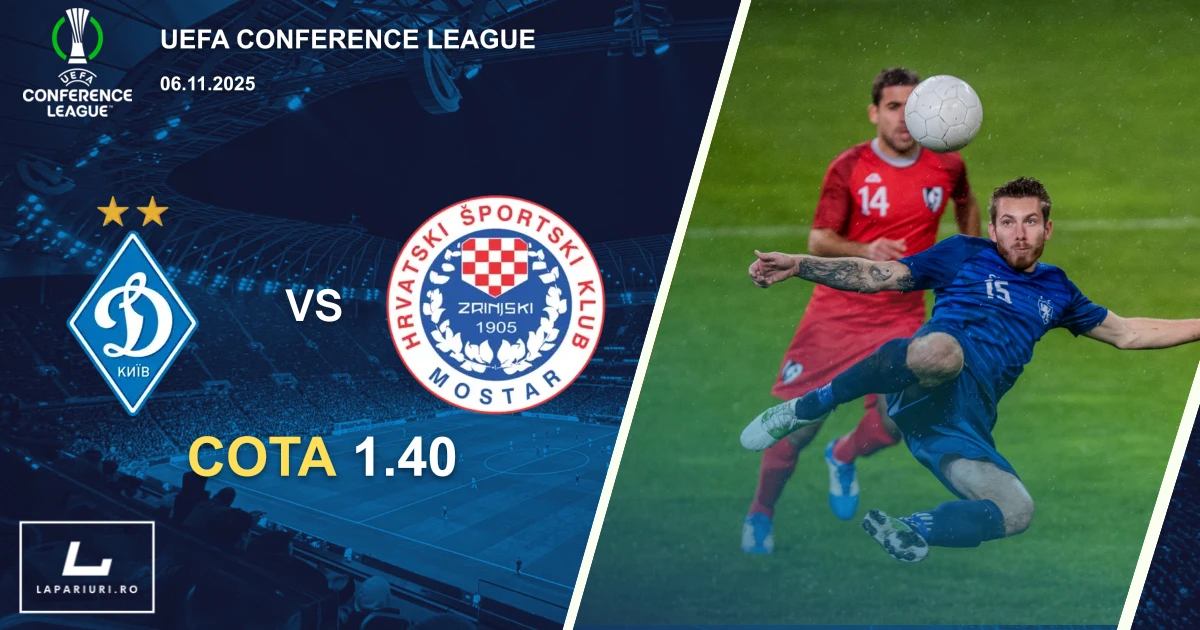 Dynamo Kyiv_Zrinjski Mostar_ponturi_pariuri_fotbal_06112025