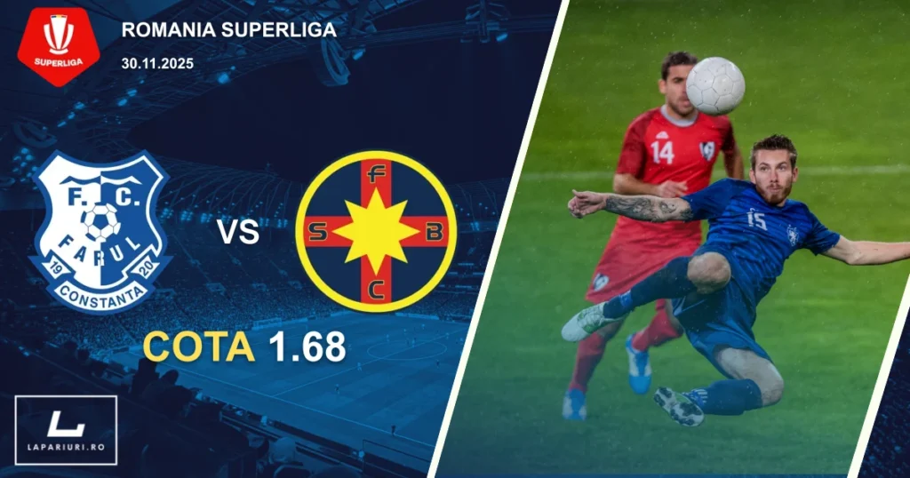 Farul Constanta_FCSB_ponturi_pariuri_fotbal_30112025