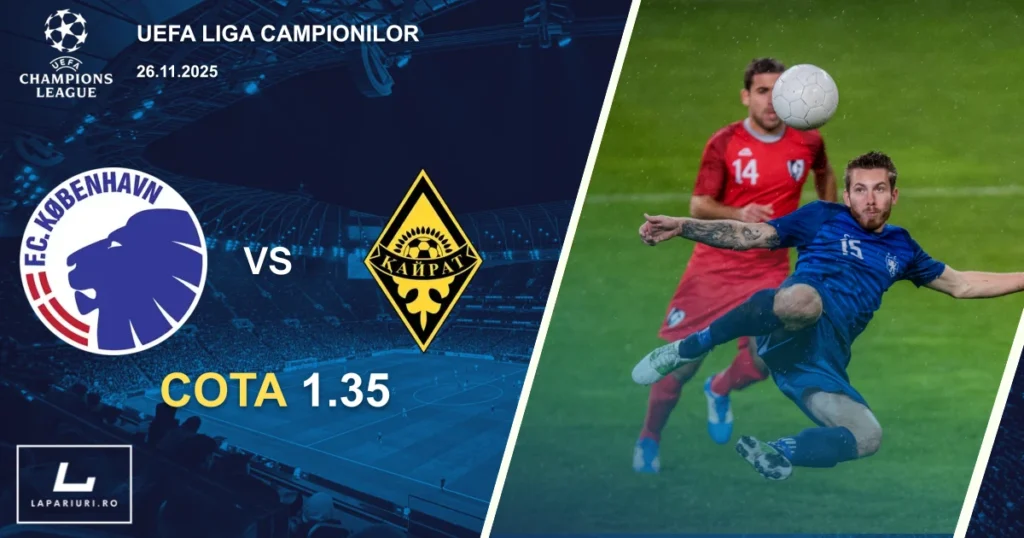 FC Copenhagen_Kairat Almaty_ponturi_pariuri_fotbal_26112025