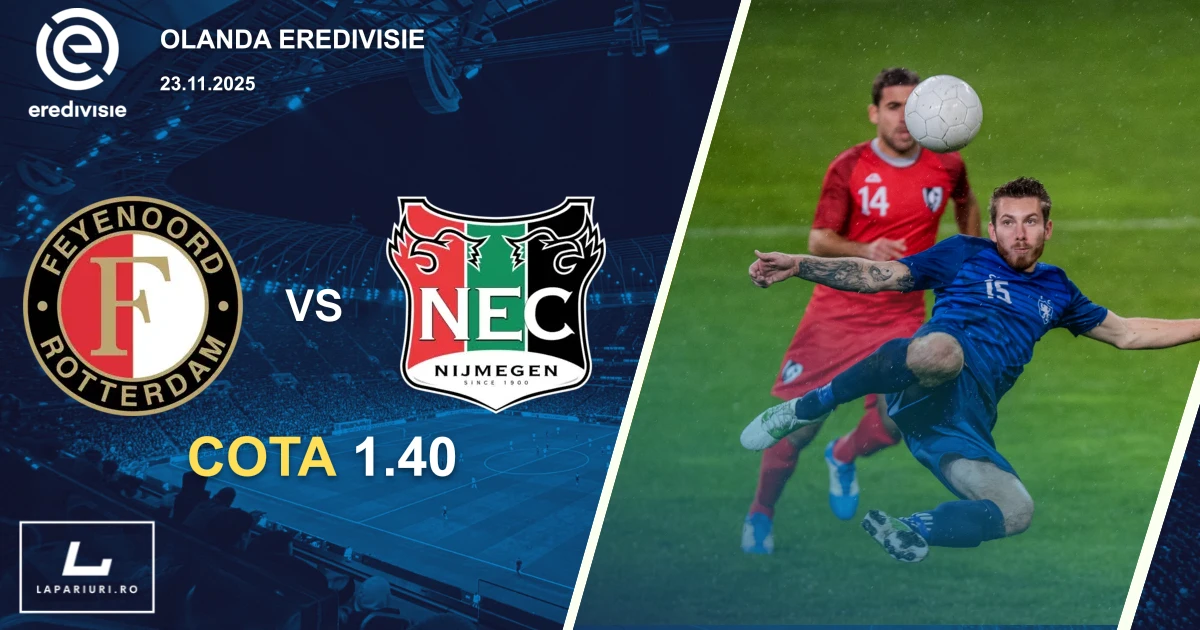 Feyenoord_NEC Nijmegen_ponturi_pariuri_fotbal_23112025